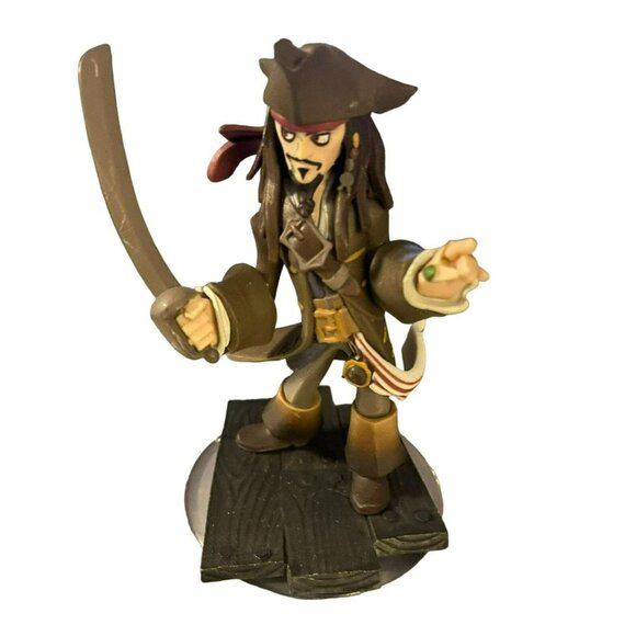 Disney Infinity Figurines Jack Sparrow, Mr. Incredible, Dash, & Sulley, Crystal - Picture 4 of 7